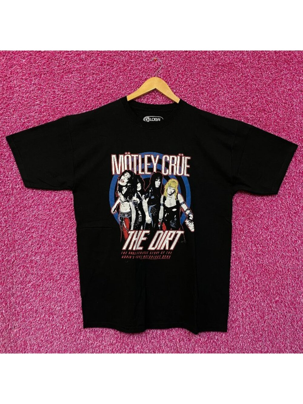 Motley Crue The Dirt Biopic Movie Promo Heavy Metal Tee XL